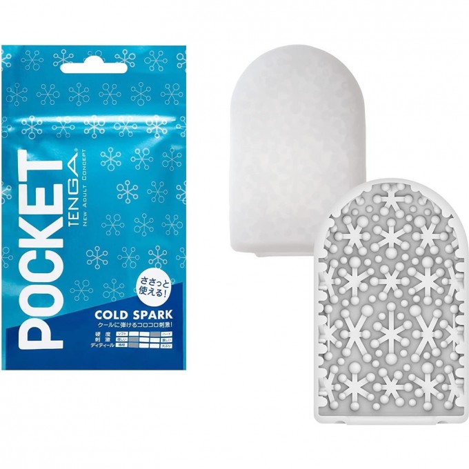 Мастурбатор TENGA POCKET COLD SPARK POT-006C Мастурбатор TENGA POCKET COLD SPARK POT-006C